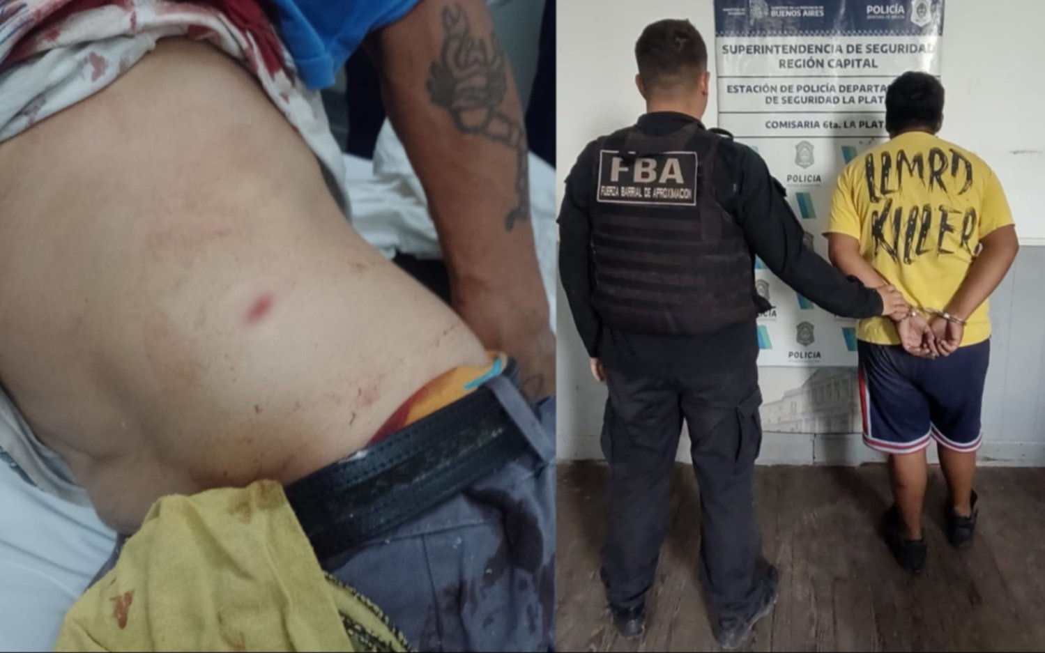 Un menor detenido en El Mercadito por apuñalar a un vecino