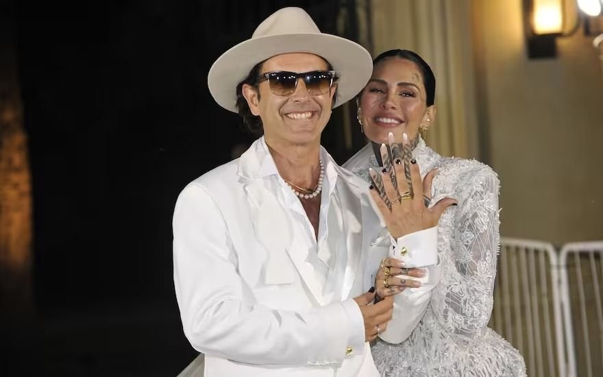 Con más de 400 invitados, Cande Tinelli y Coti Sorokin dieron el "SI"