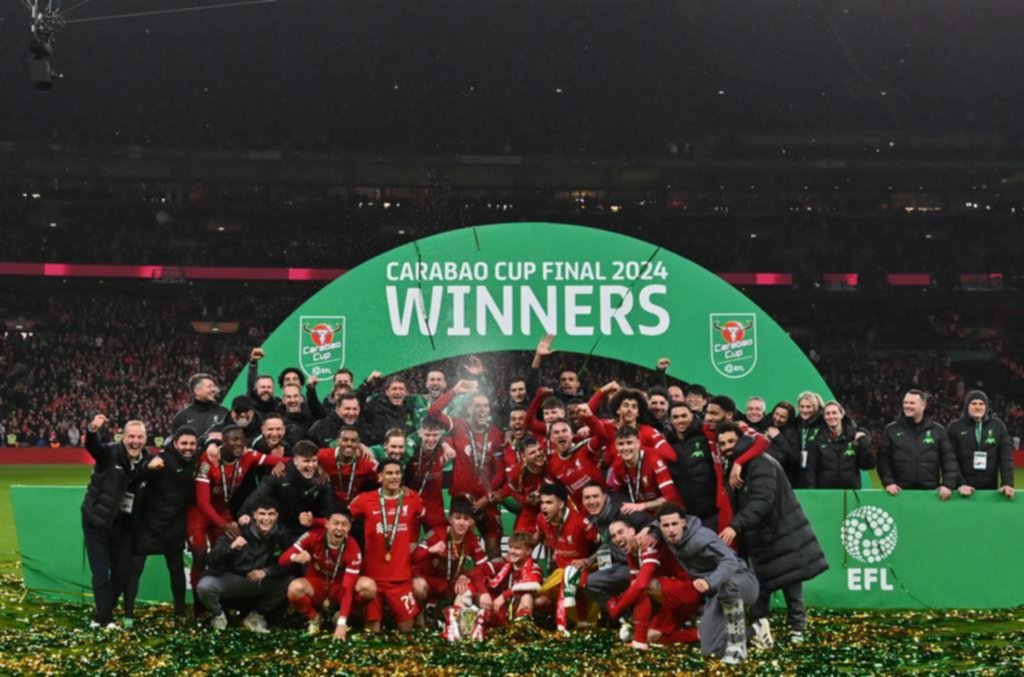 Liverpool se adjudicó la Copa de la Liga inglesa