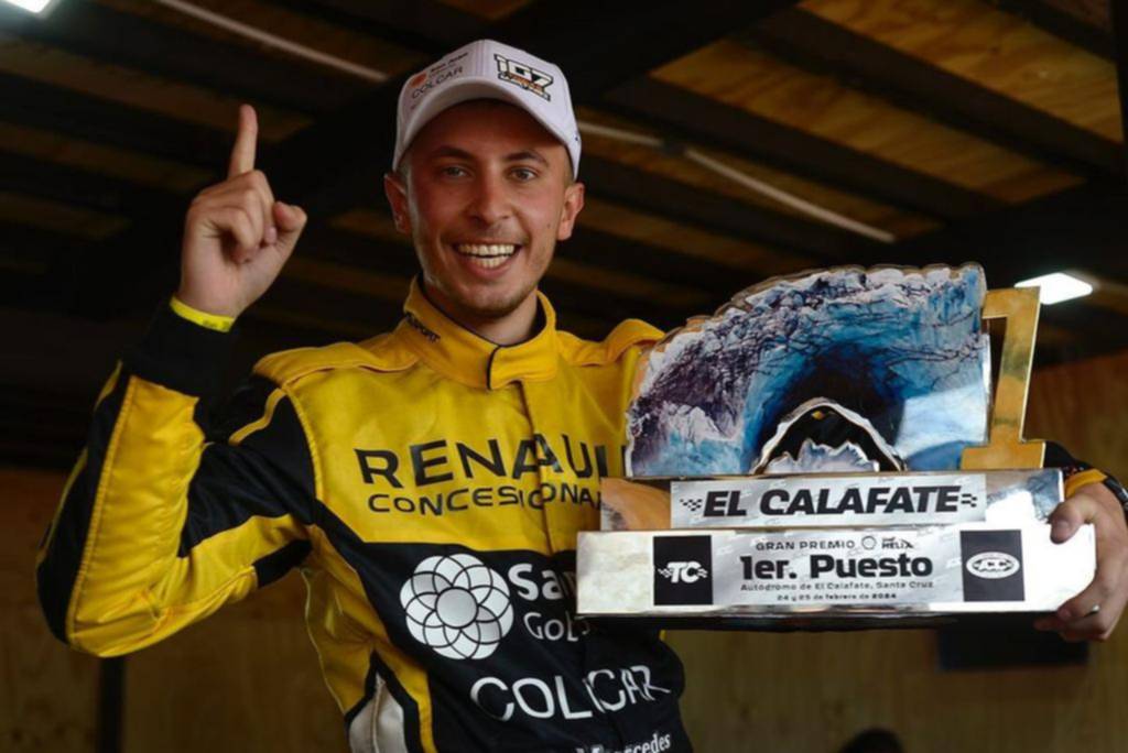 Tobías Martínez: ganó en el debut del TC plagado de polémicas