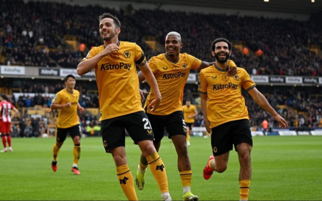 Premier: Wolverhampton ganó y quedó más cerca de la zona de copas