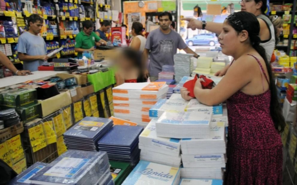 Vuelta a clases: agregan al plan de cuotas los útiles escolares