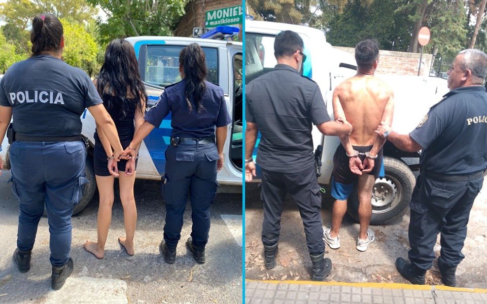 La Plata: robó un maletín, se escondió en lo de su ex y ambos fueron detenidos 