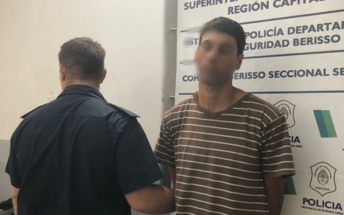 Cayó en Berisso el acusado de una entradera