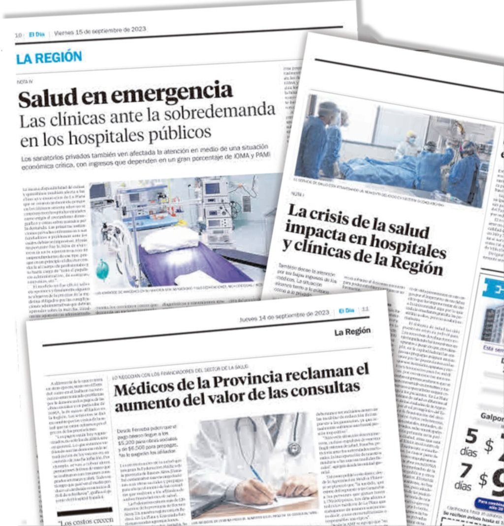 EL DIA anticipó la crisis en el sistema de salud