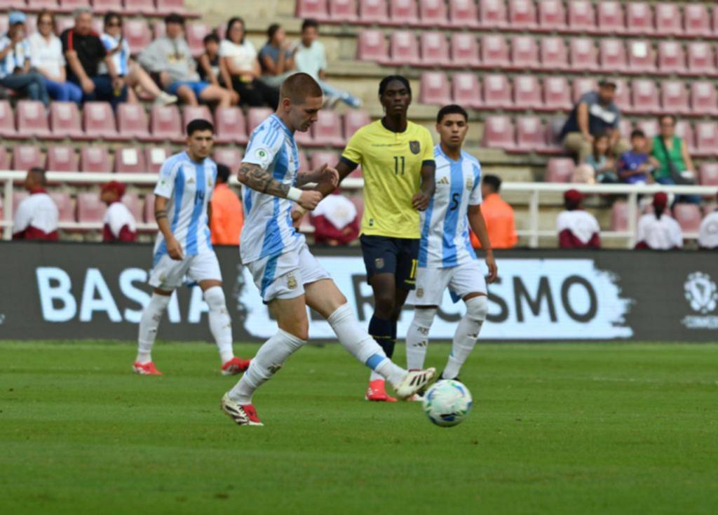 Argentina cerró con empate ante Ecuador