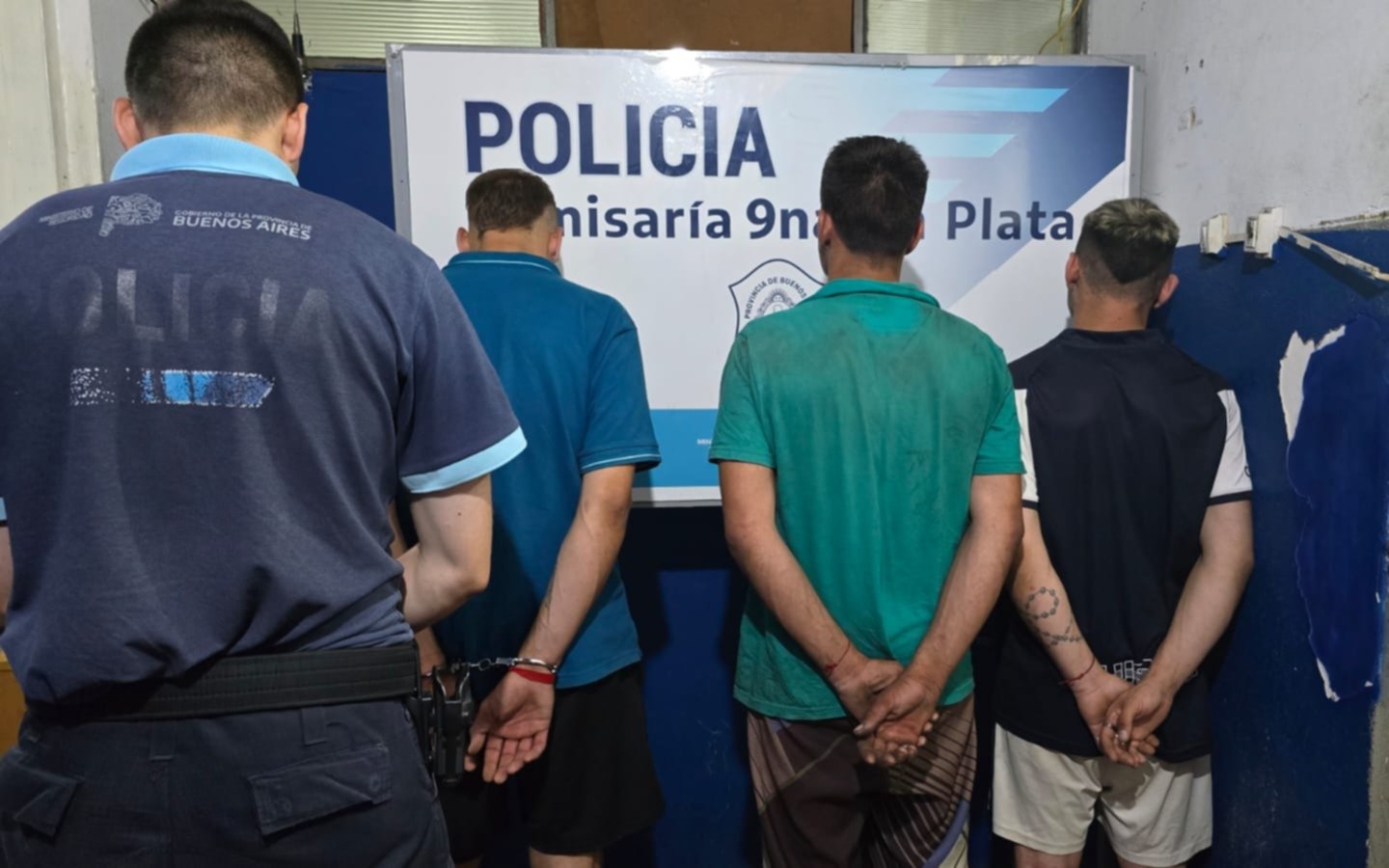 Golpe al narcotráfico en La Plata: detuvieron a tres hombres con armas, marihuana y varias dosis de cocaína 