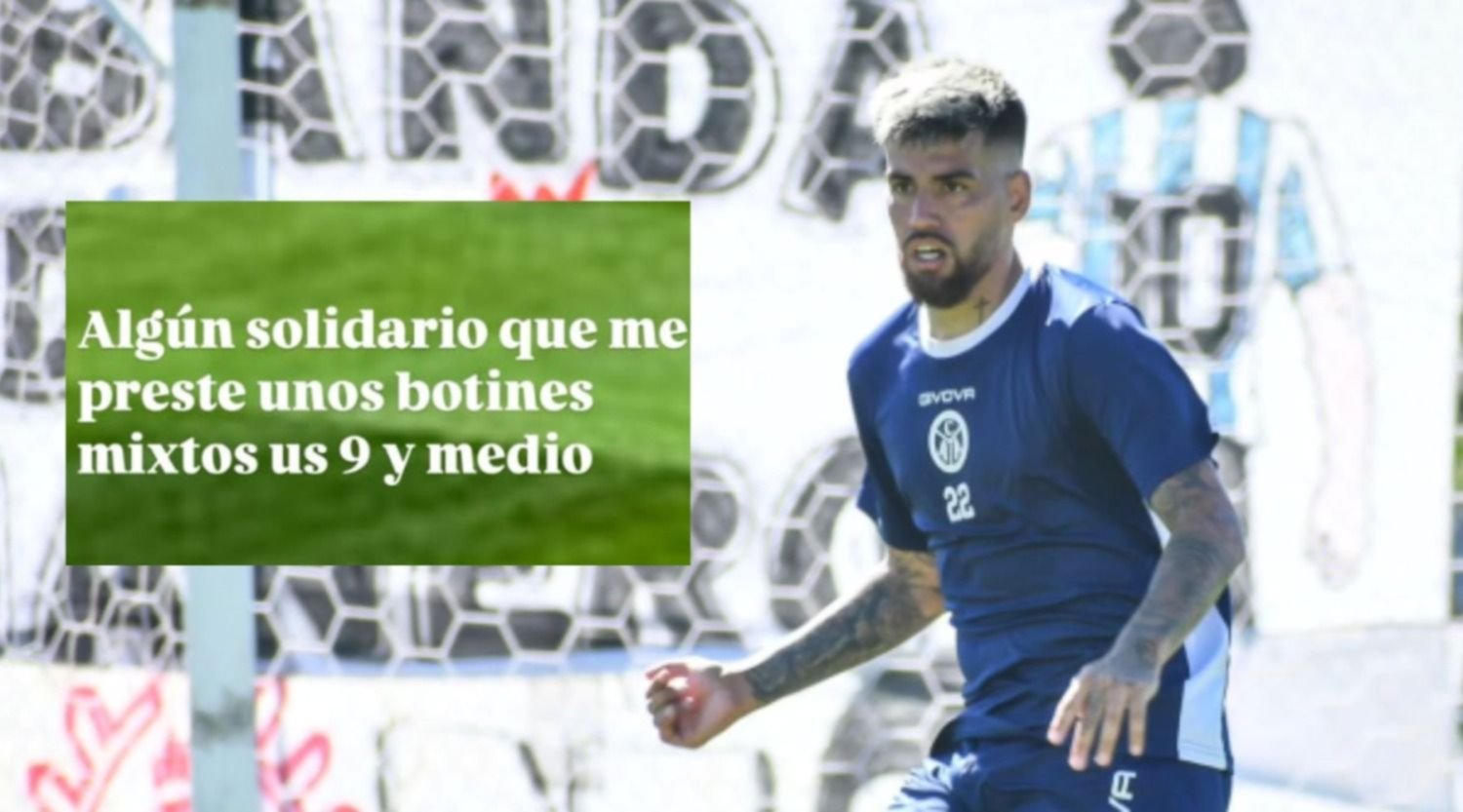 "¿Algún solidario?": jugador de Deportivo Español pide botines para jugar hoy ante Gimnasia