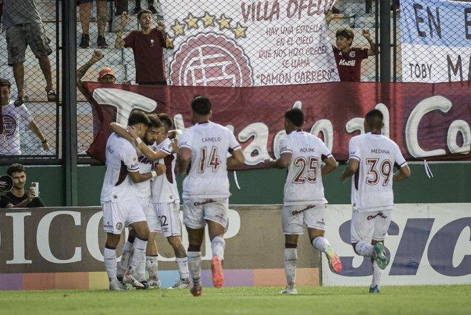 Lanús goleó a Lamadrid y avanzó de ronda