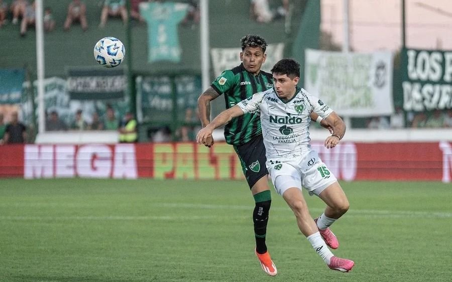 Sarmiento consiguió un empate ante San Martín SJ: fue 1 a 1 en Junín