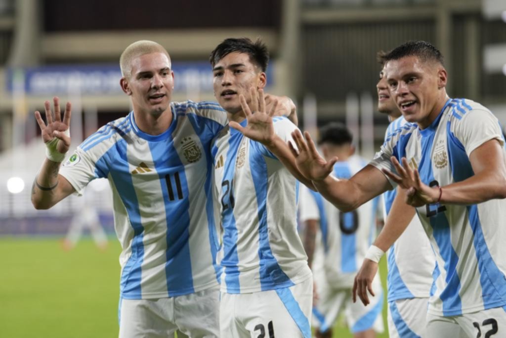 El Sub 20 ganó y se clasificó para el Mundial de Chile