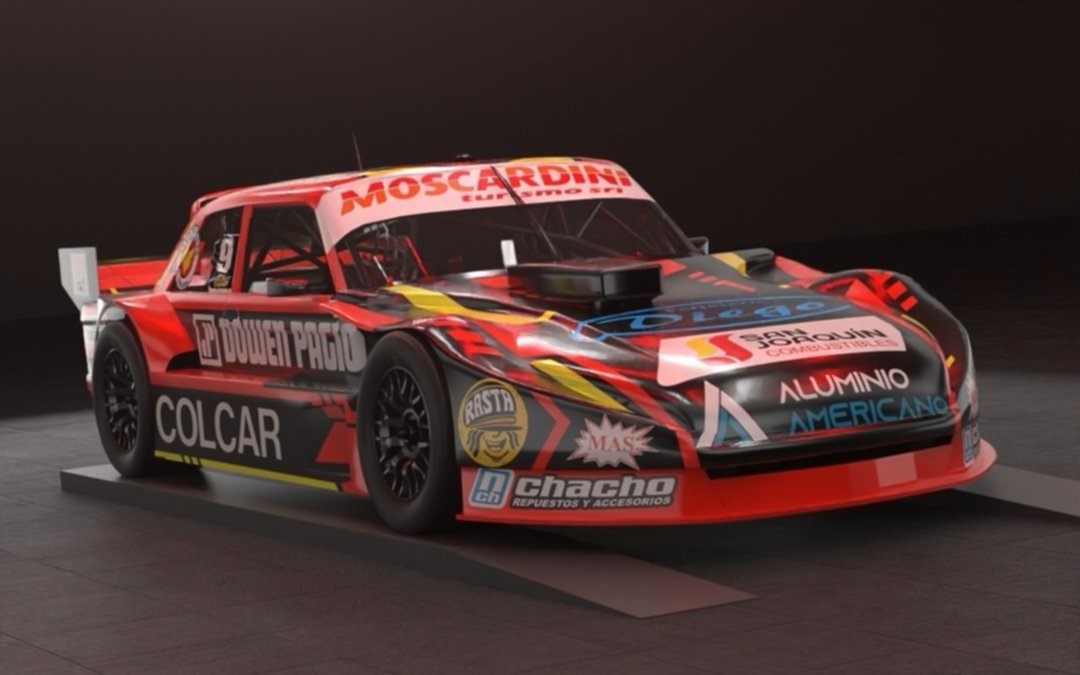 Moscardini listo para arrancar en el TC Pista