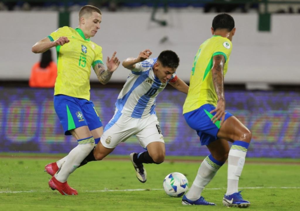 La Sub 20 empató con Brasil y todo se definirá en la última fecha