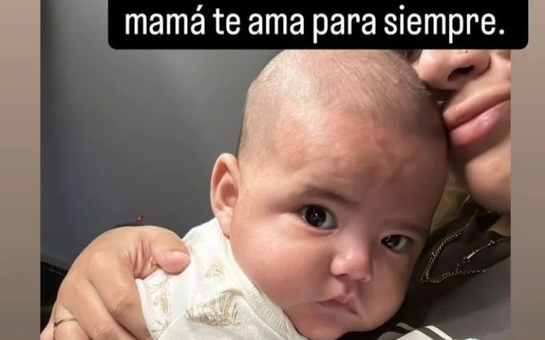 En las redes: Morena Rial compartió la primera foto del reencuentro con Amadeo