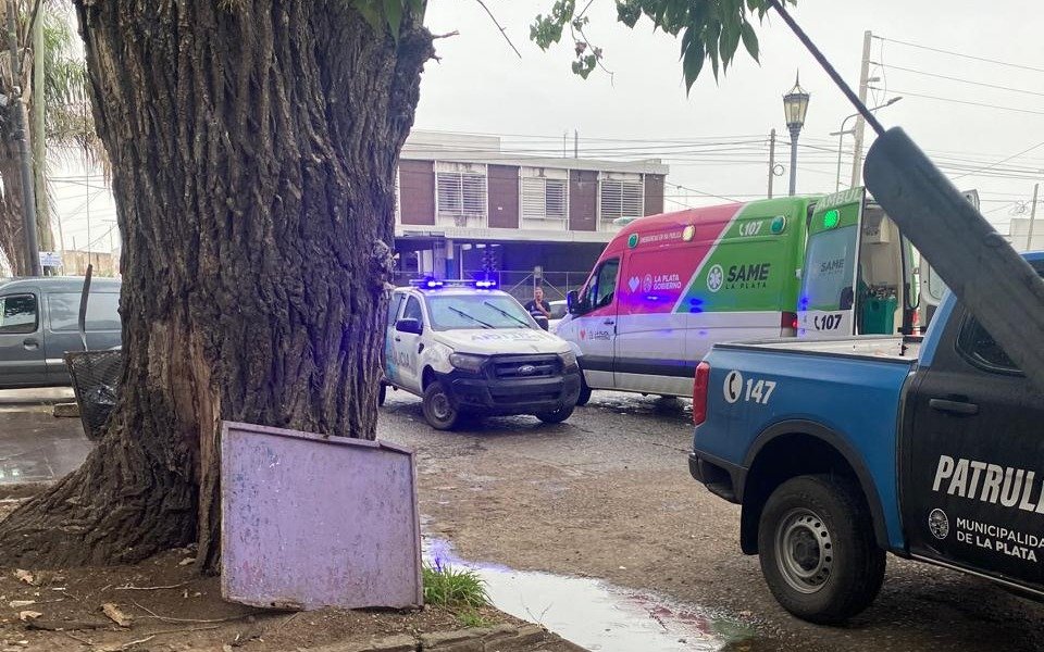 Conmoción en un barrio de La Plata: hallaron a una joven herida con un disparo