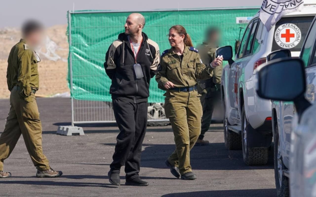 Quién es Iair Horn, el platense que fue liberado hoy por el grupo terrorista Hamas