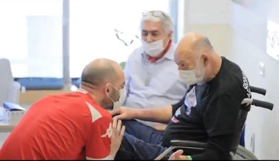 Emocionante: Iair Horn se reencontró con su padre