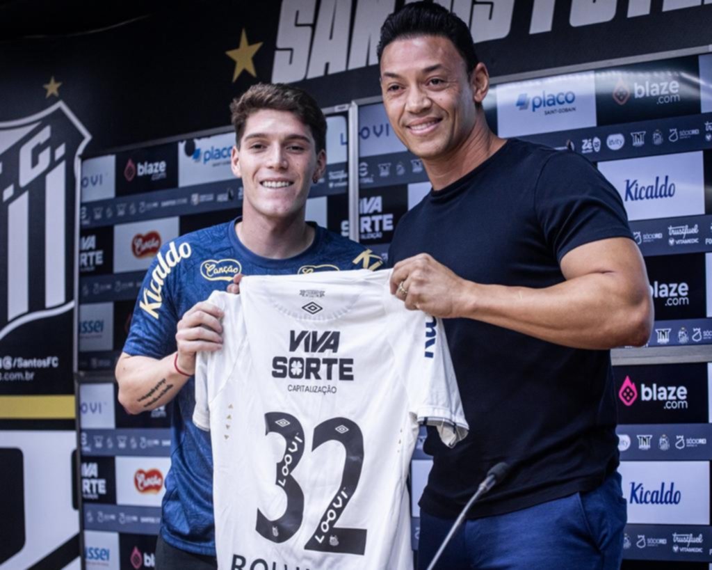 Rollheiser dejó el Benfica para ser compañero de Neymar en el Santos