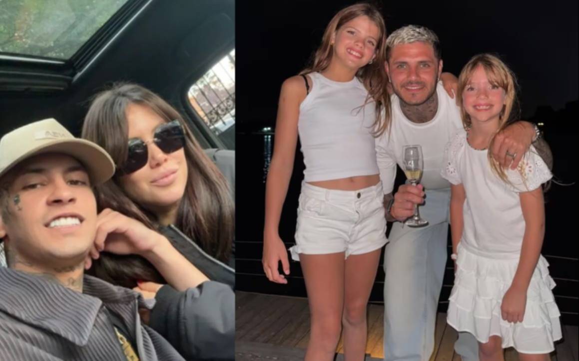 Picante posteo de L-Gante en el cumpleaños de Mauro Icardi: el regalo de una de las hijas de Wanda Nara