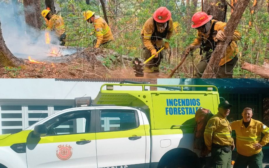 San Nicolás: volvieron los bomberos que fueron a prestar sus servicios a los incendios de la Patagonia 