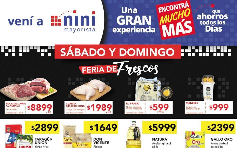 ¡En Nini se ahorra a lo grande! Aprovechá esta ofertas