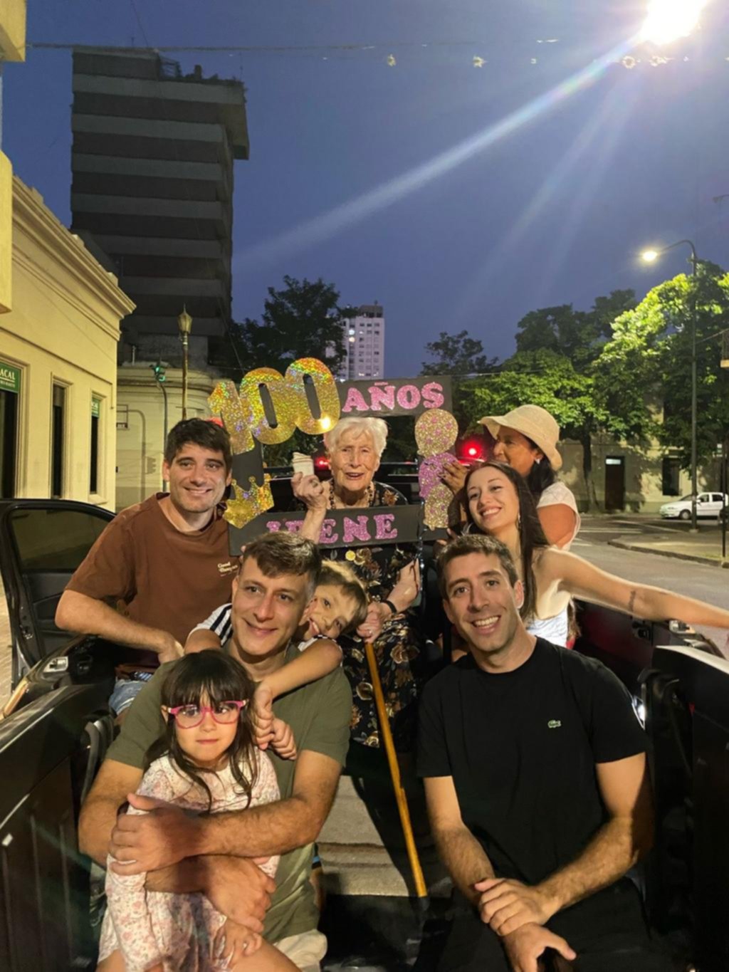 Irene, la “pincharrata”, entró al club de los 100