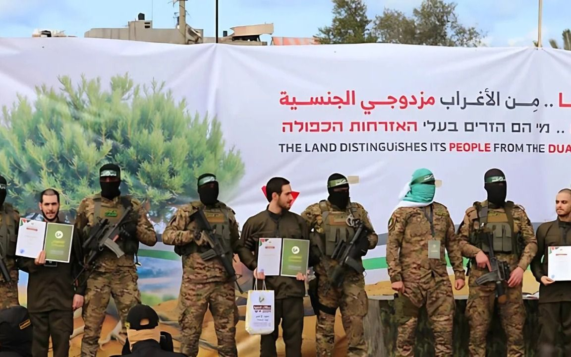 A la espera de Eitan Horn, Hamas liberó a otros cinco rehenes a cambio de 602 presos palestinos