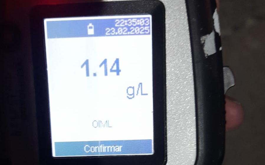Otro conductor “pasado de copas” en un incidente vial