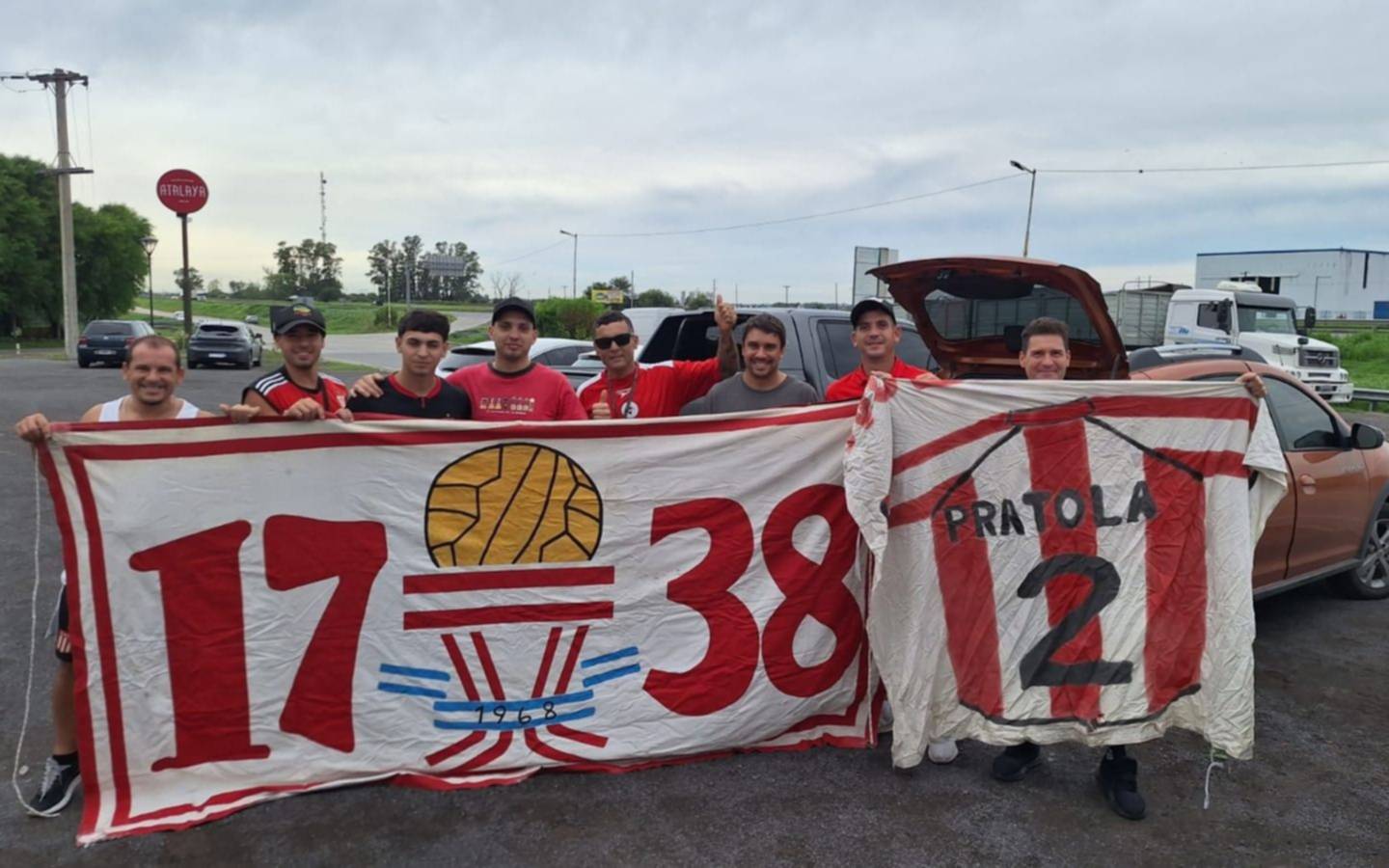 "De corazón te vengo a ver": los Pinchas se movilizaron a Santa fe para el debut por Copa Argentina