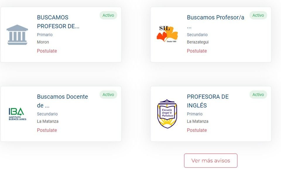 "Tinder" educativo: los puestos más requeridos y las vacantes