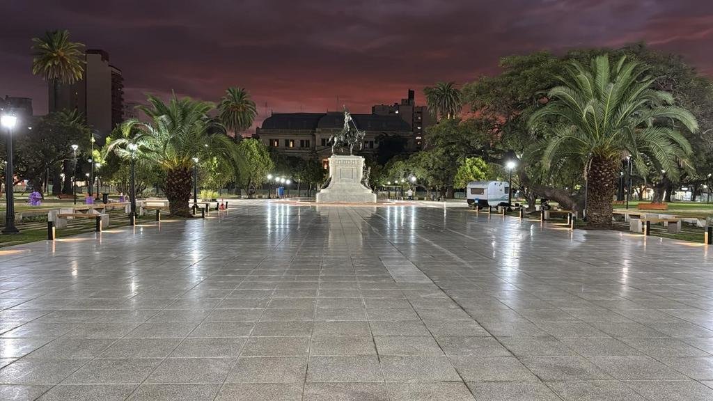 La Plaza San Martín quedará formalmente inaugurada el 6 de marzo