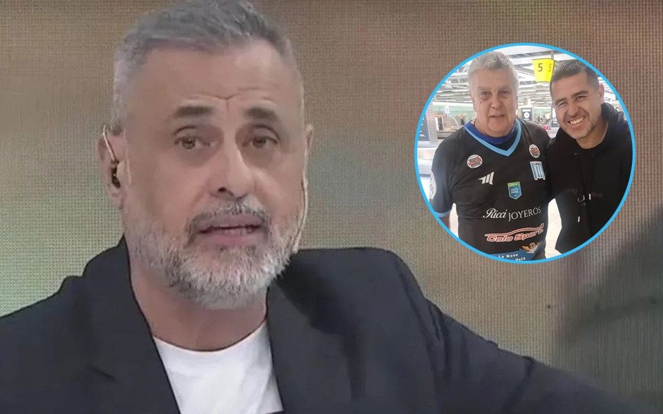 El polémico posteo de Jorge Rial contra su ex compañero Luis Ventura: "A partir de esta foto a Riquelme le fue..."