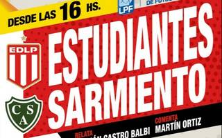 Ahora en vivo!... La SuperTransmi: Estudiantes vs. Sarmiento