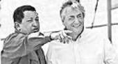 Chávez se reúne con Kirchner y encabeza un acto anti Bush