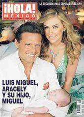 Las primeras fotos del hijo de Luis Miguel