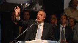 Kirchner lanzó campaña en La Plata