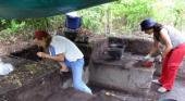 Analizan restos arqueológicos hallados en Olavarría