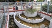 Preocupa el abandono del acuario que está en la Plaza Moreno