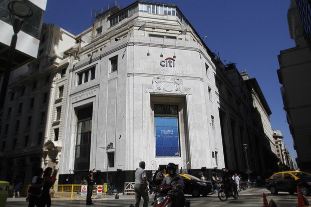 El Citibank fue suspendido para  operar en el mercado de valores