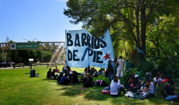 Una protesta complicó el tránsito en la subida a la Autopista