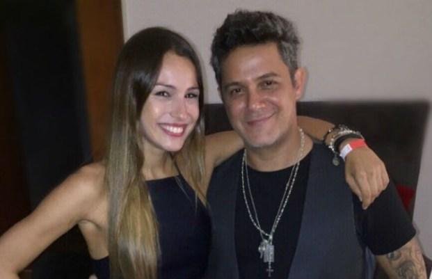 El osado look de Pampita en el recital de Alejandro Sanz