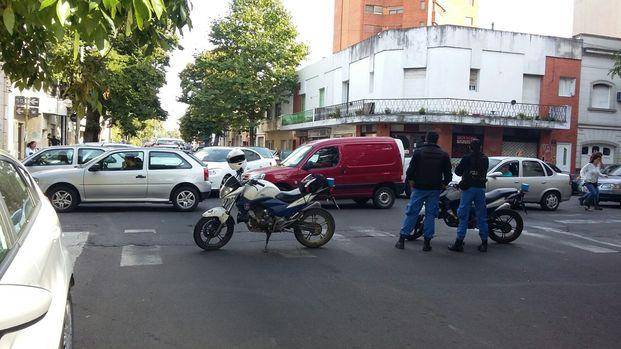 Otra vez caos de tránsito en el
Centro por una protesta gremial
