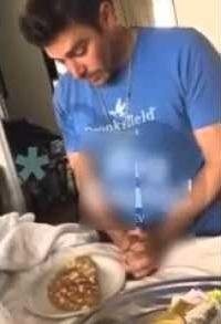 El video de Matías Alé bendiciendo a un Omellete