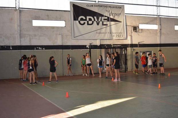 La actividad  de los clubes  de la zona