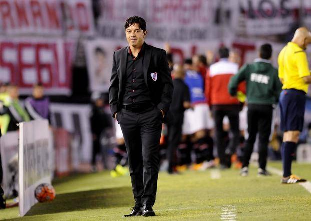 Marcelo Gallardo con mucha bronca por el estado de la cancha de River: "parecía un campo minado"