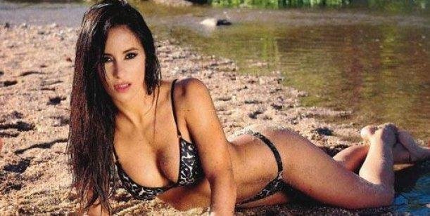 Lourdes Sánchez mostró su perfil más sensual en Playa del Carmen