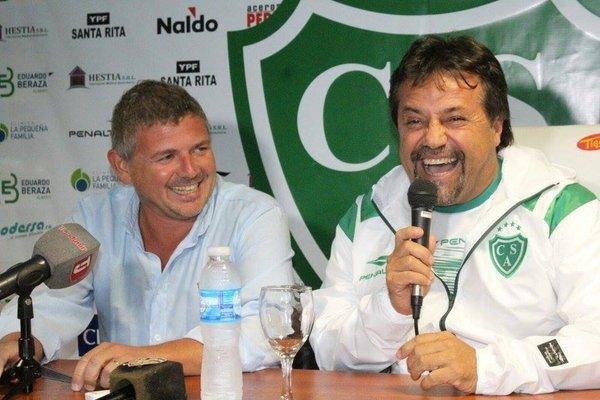 Empezó el "show" de Caruso Lombardi en Junin