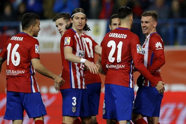 El Atlético del Cholo goleó al Deportivo la Coruña