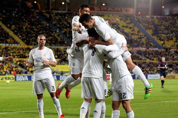 Agónica victoria del Real Madrid sobre Las Palmas