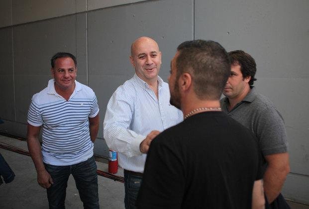 Discusión en el Palco de Gimnasia